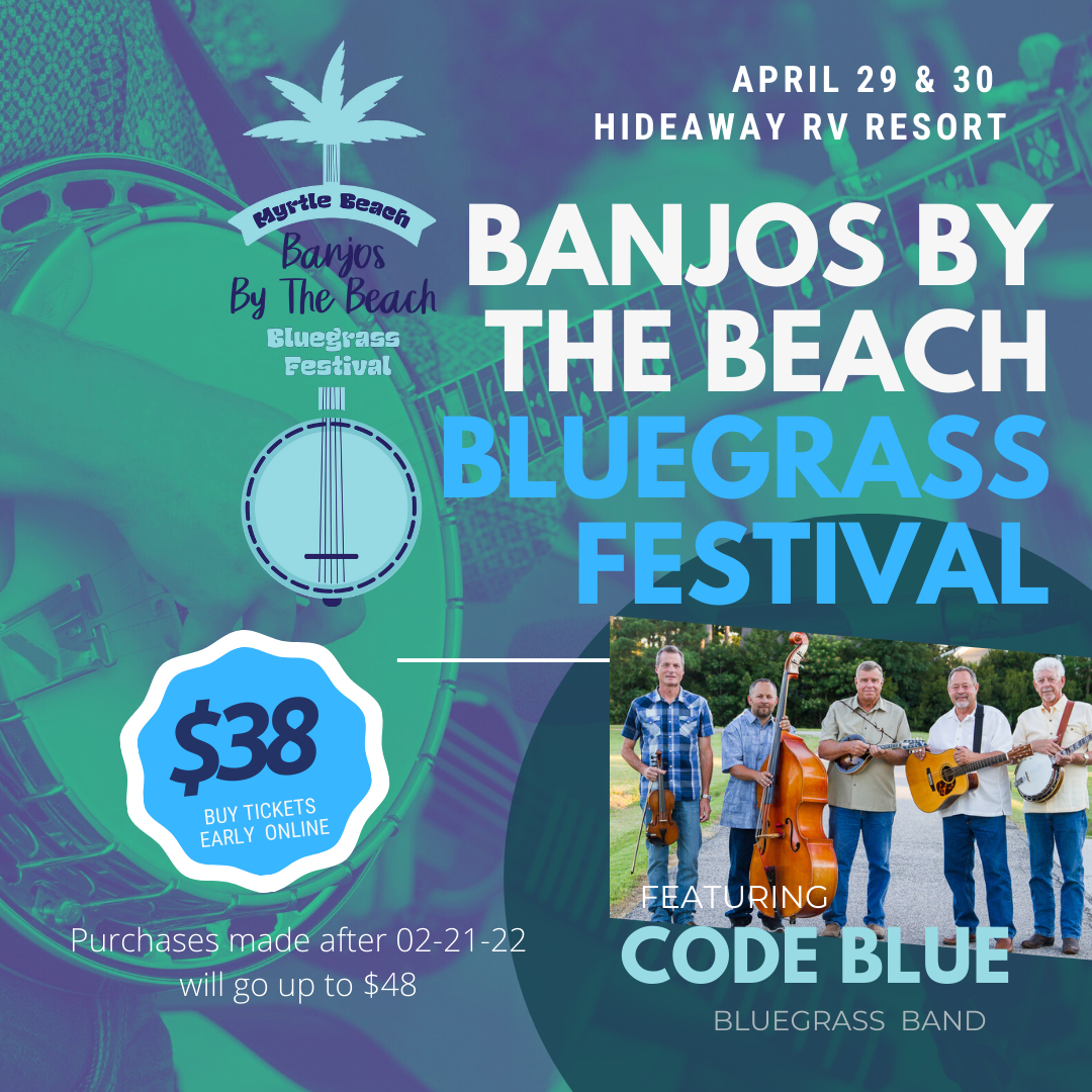 2nd Annual Banjos By the Beach Bluegrass Festival